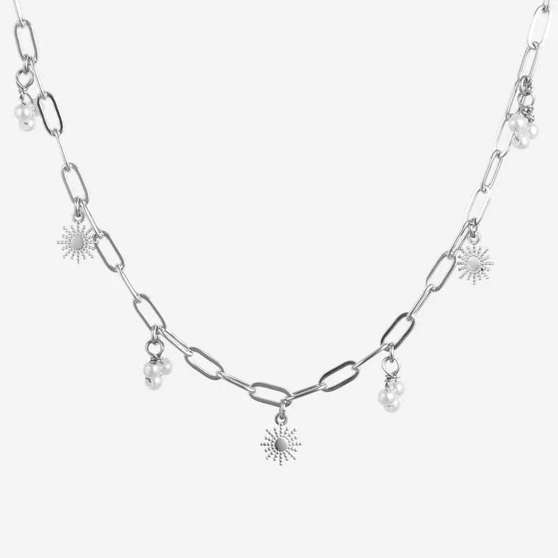 Collier pampilles Soleil Perles