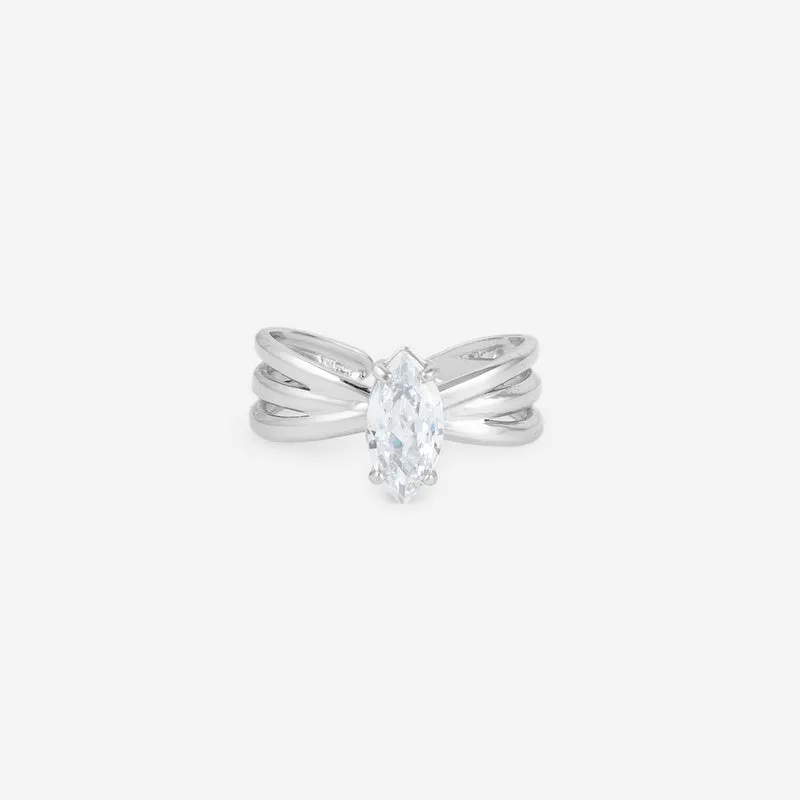Bague en Cristal Ovale