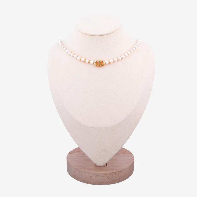 Collier Perles Pendentif