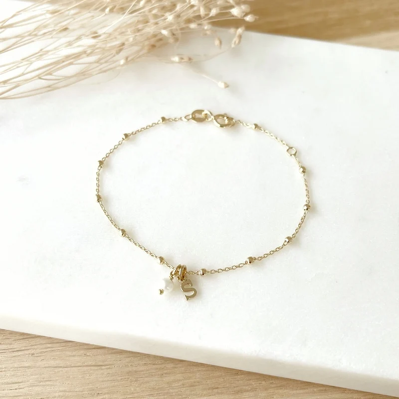 Bracelet "Ysée" plaqué or