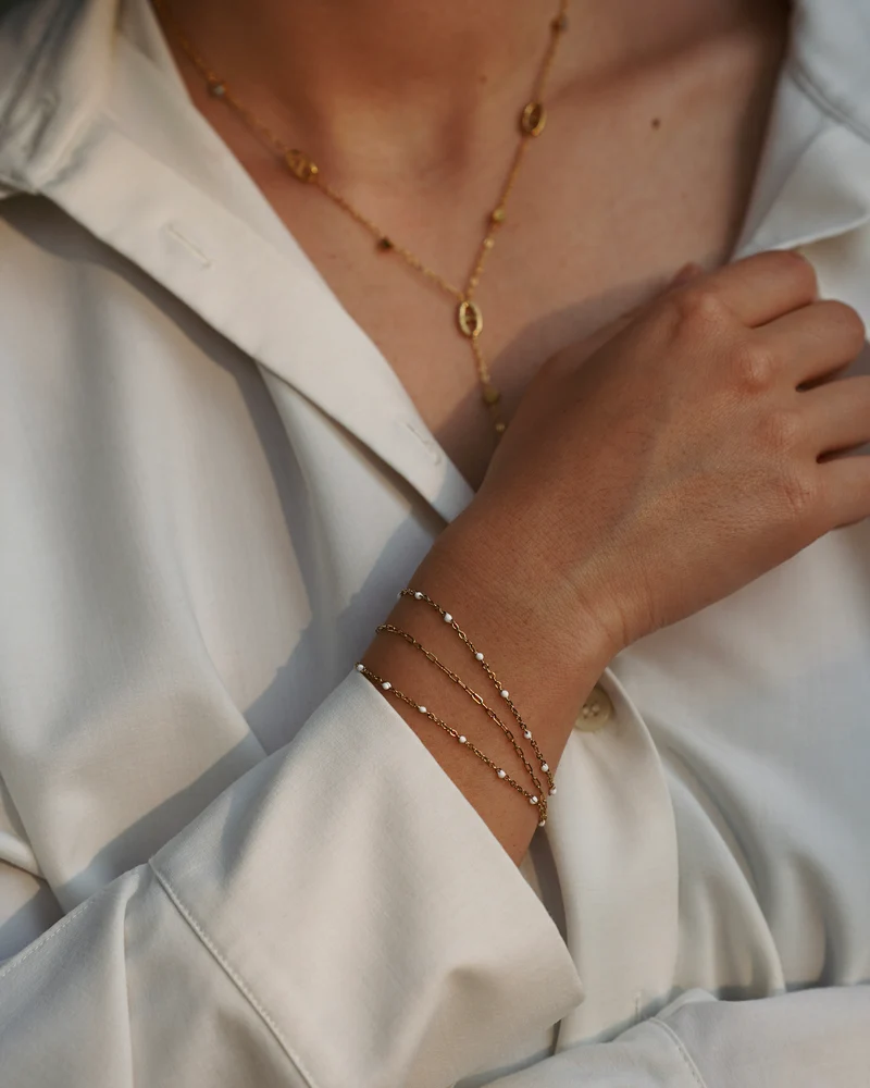 Bracelet Double Rangs pampilles