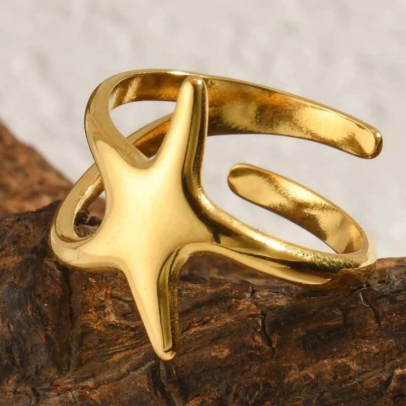 Bague Étoile de Mer Design