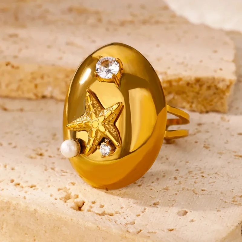 Bague Étoile de Mer Femme