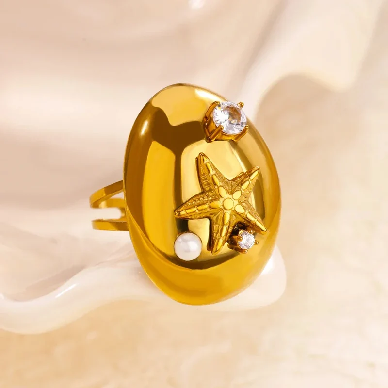 Bague Étoile de Mer Femme