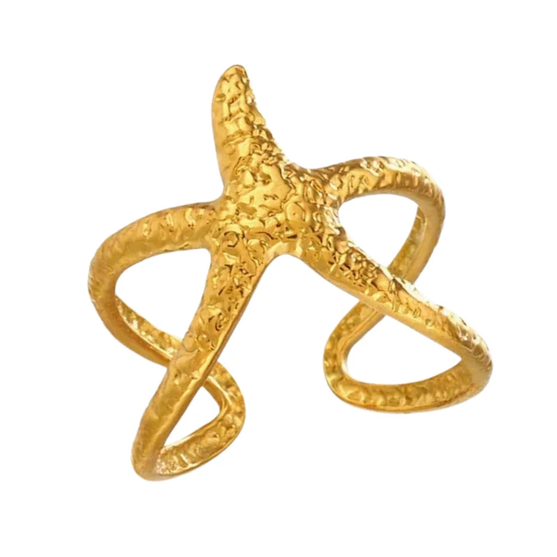 Bague Étoile de Mer Tendance