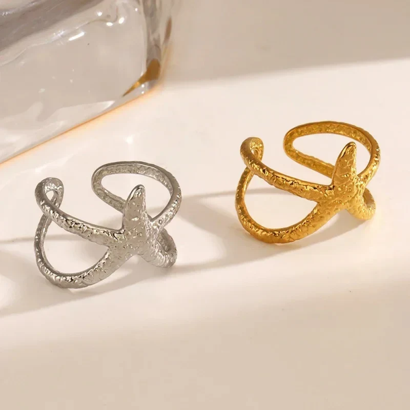 Bague Étoile de Mer Tendance