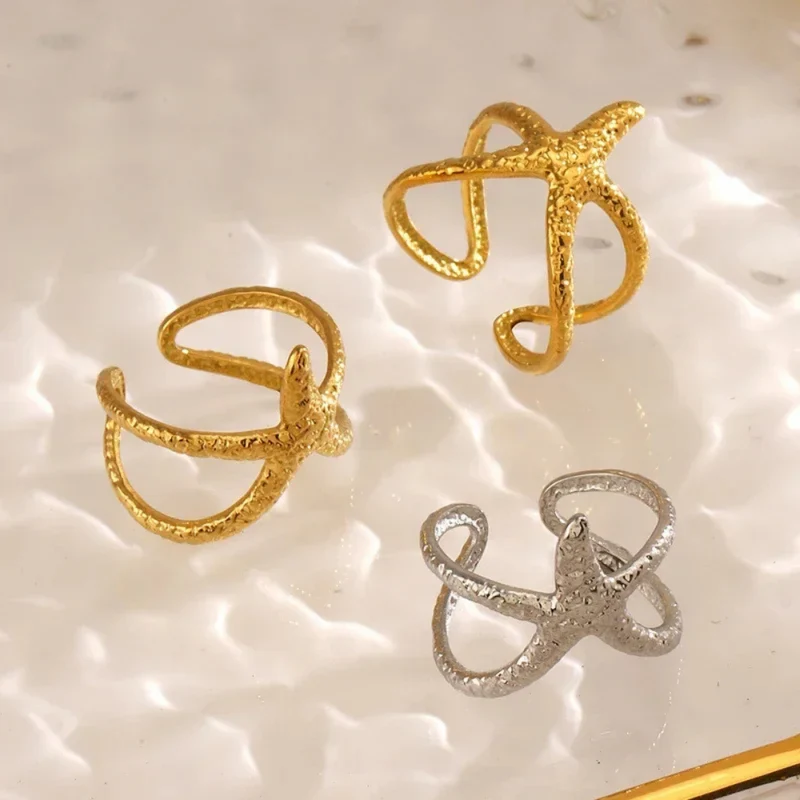 Bague Étoile de Mer Tendance