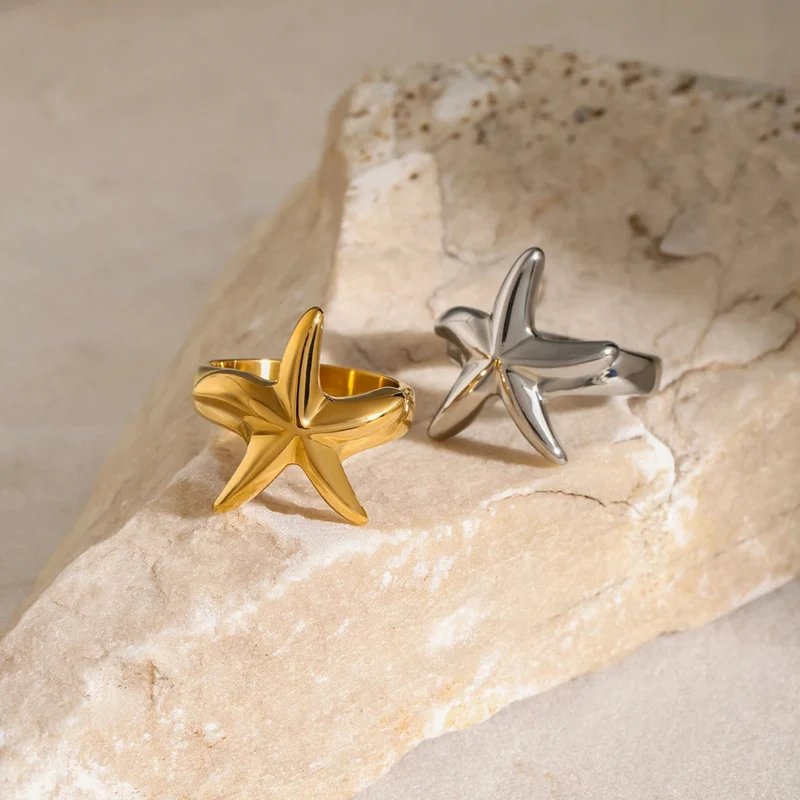 Bague Étoile de Mer Minimaliste