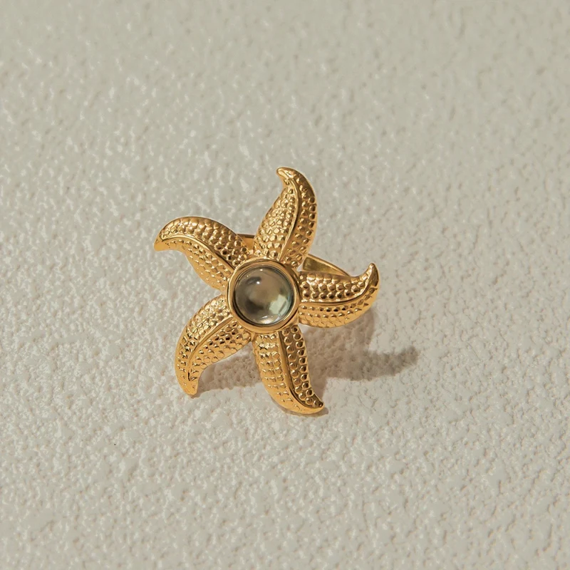 Bague Étoile de Mer Bohème
