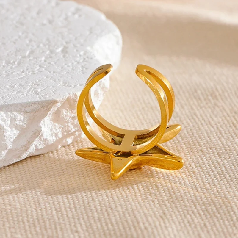 Bague Étoile de Mer Spirale
