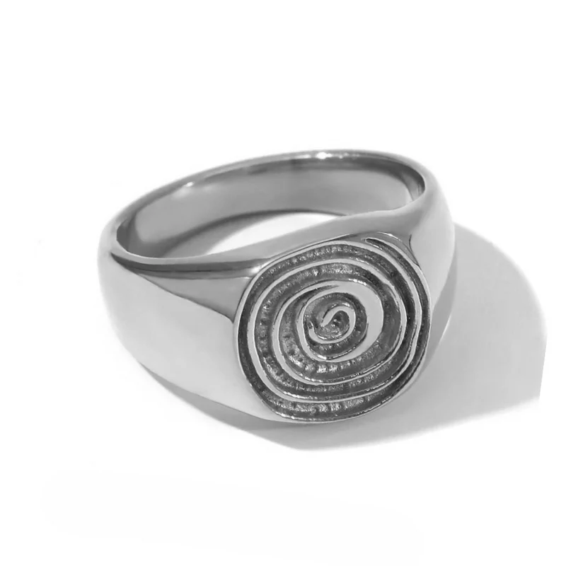Bague Chevalière Coquillage