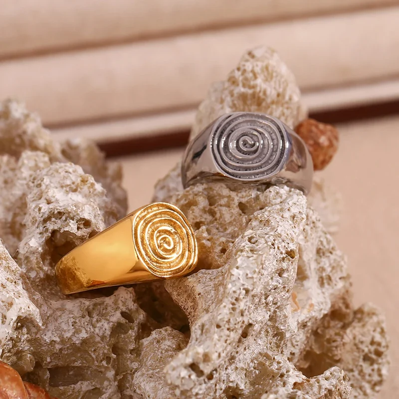 Bague Chevalière Coquillage