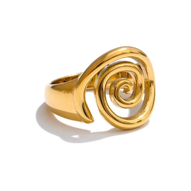 Bague Coquillage Spirale