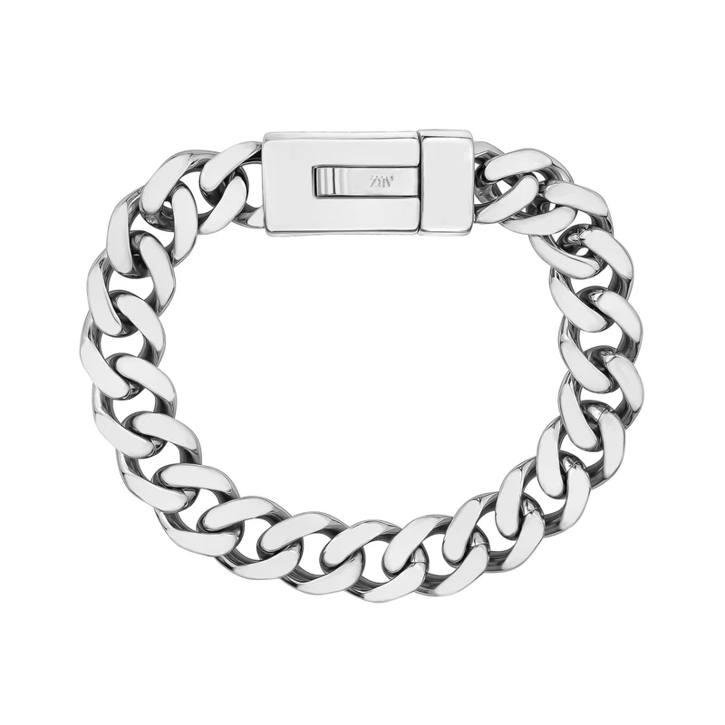 Bracelet à maillons cubains de 13 mm