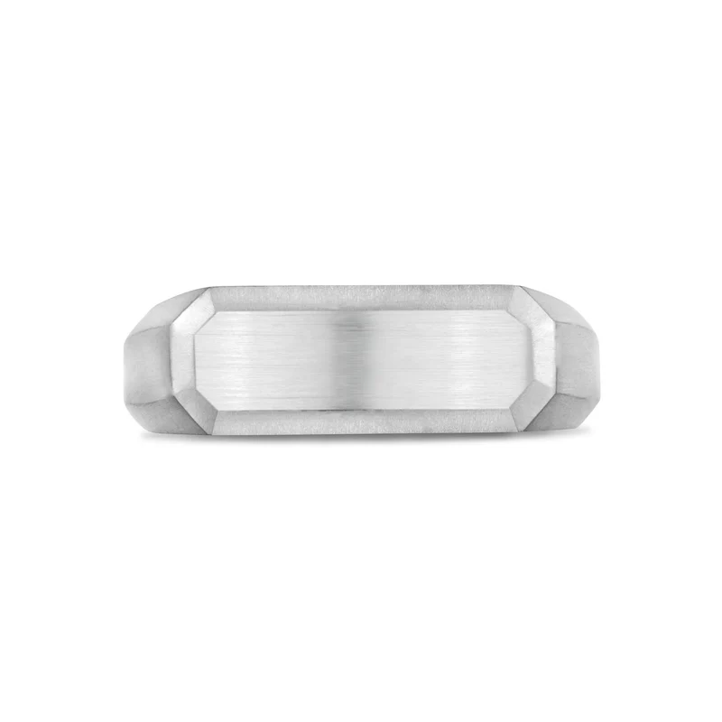 Bague Signet Rectangle Matte