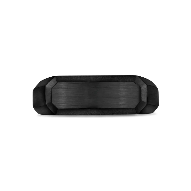 Bague Signet Rectangle Matte