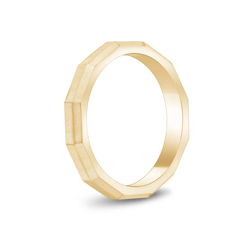 3mm Matte Faceted Jonc