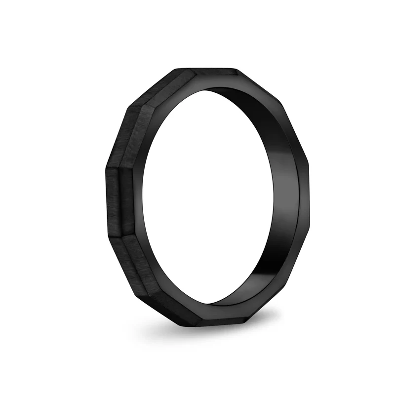 3mm Matte Faceted Jonc