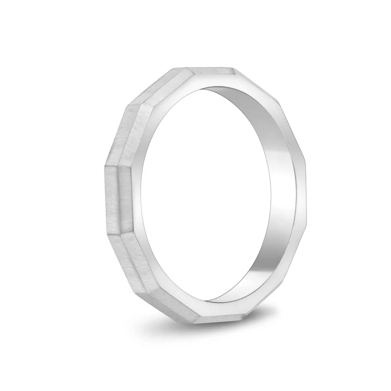 3mm Matte Faceted Jonc