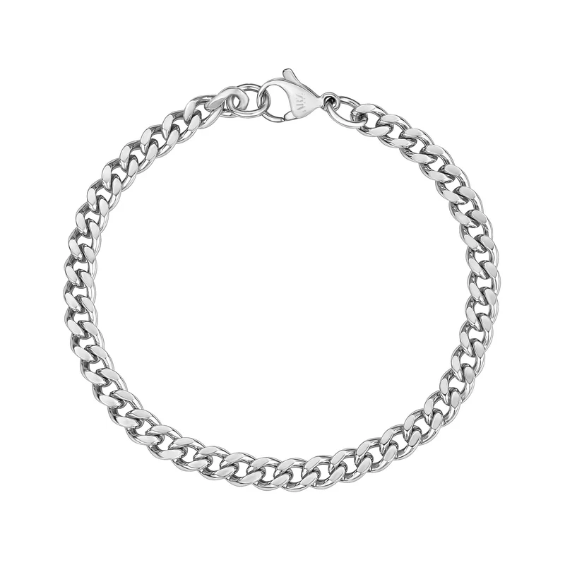 Bracelet à maillons cubains de 5 mm
