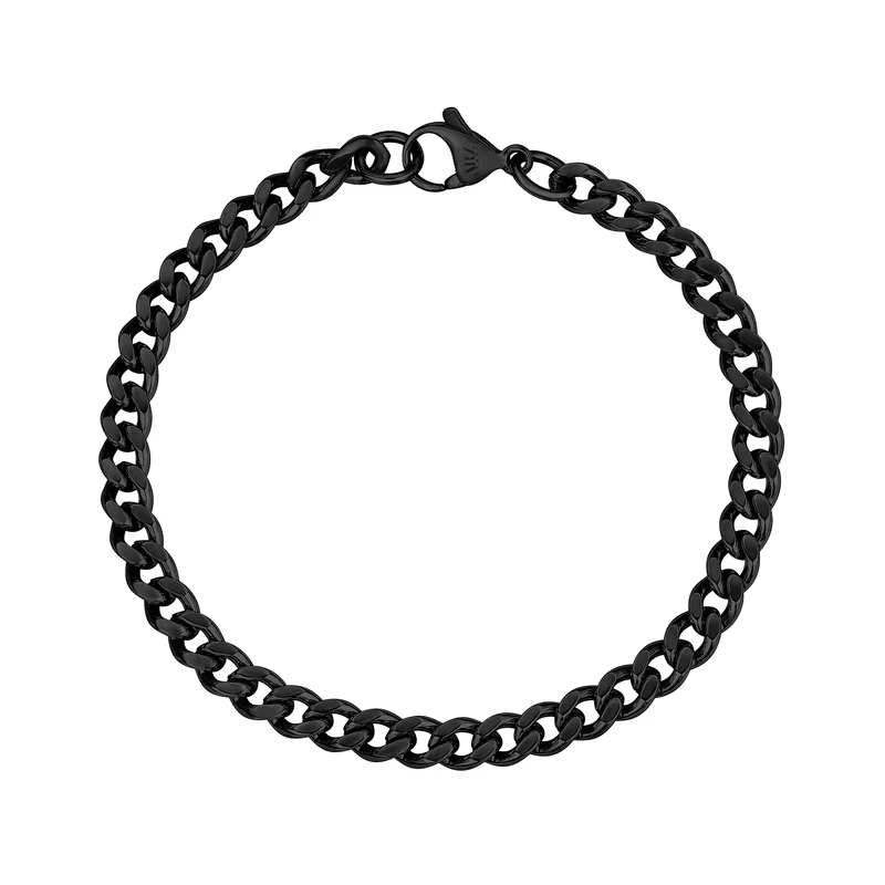 Bracelet à maillons cubains de 5 mm