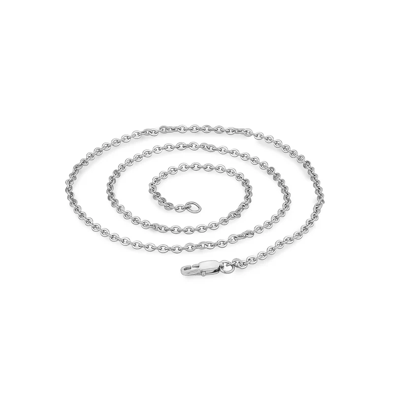 Chaîne à maillons ovale à ancre plate de 3 mm