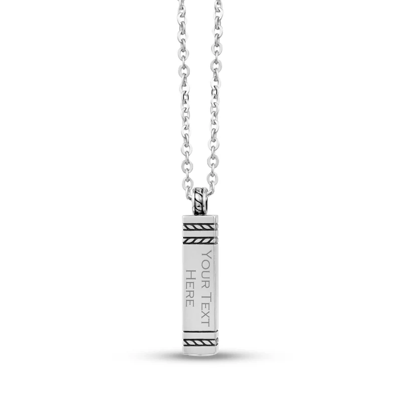 Pendentif Bar Urn Rectangle