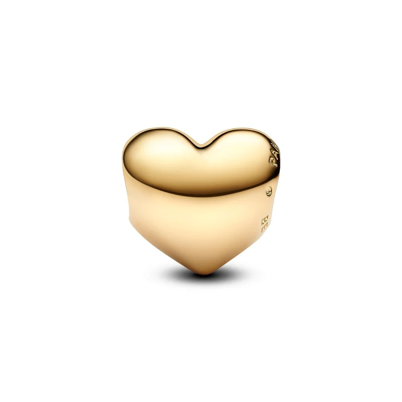 Pandora Moments 14 Karat Gold Plated Heart Charm 763439C00