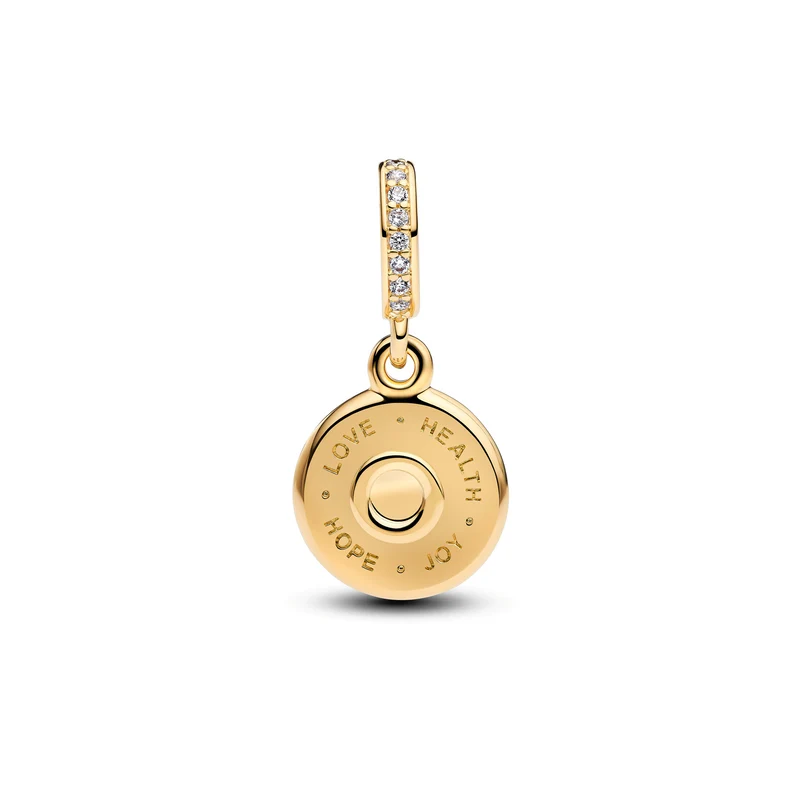 Pandora Moments Gold Plated Charm 763787C01