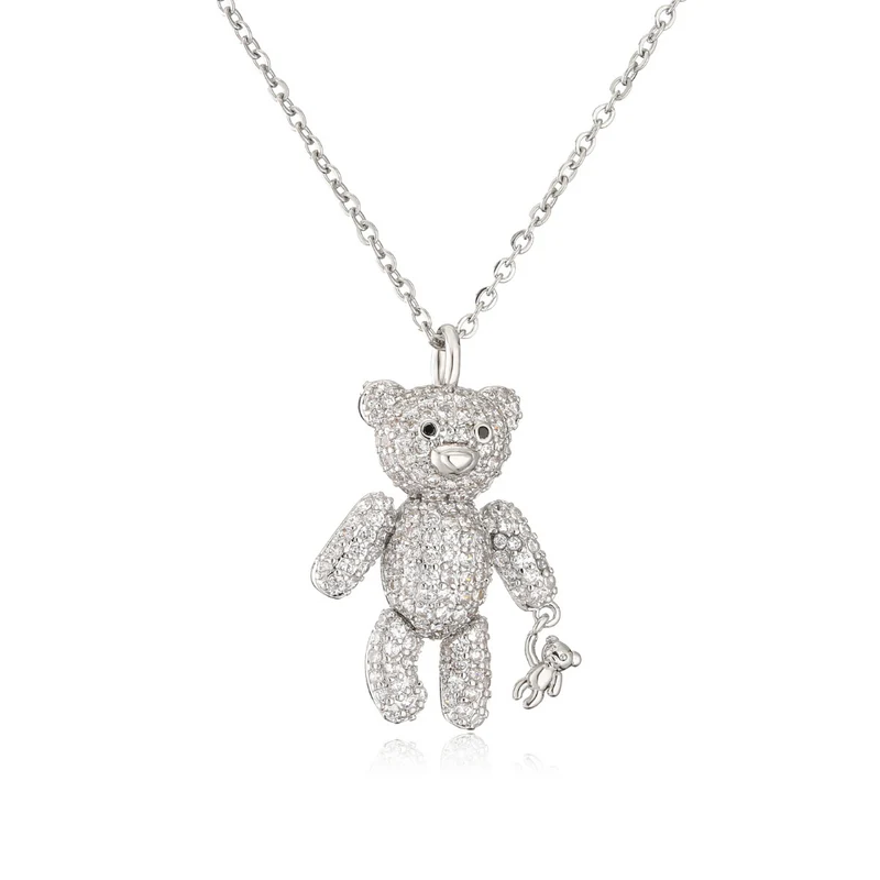 Collier Pendentif Ourson