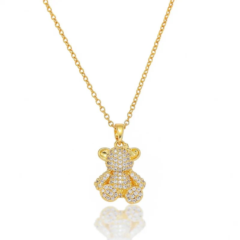 Collier Ours Femme