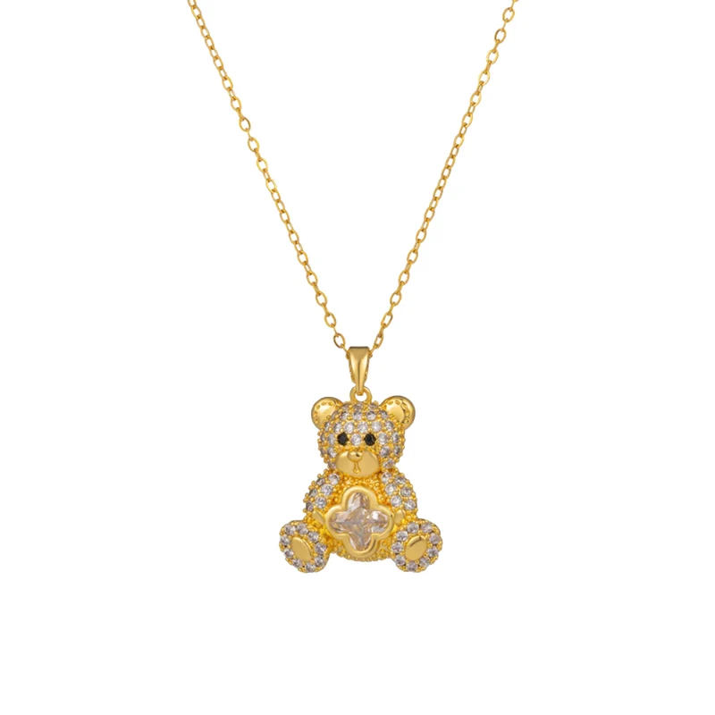 Collier Ours Diamant