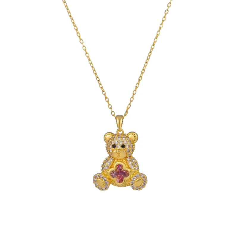 Collier Ours Diamant