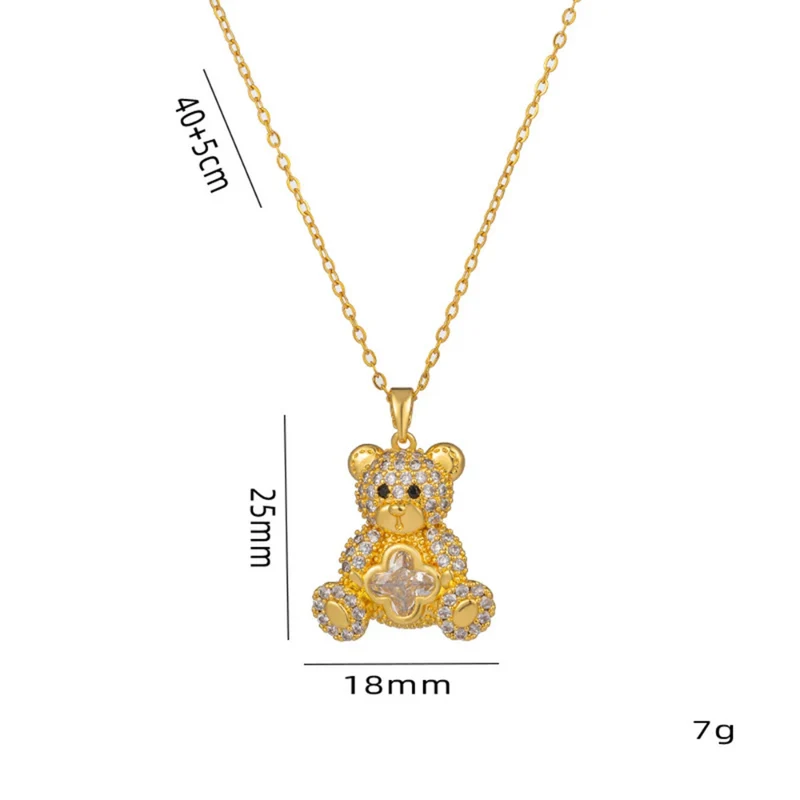 Collier Ours Diamant