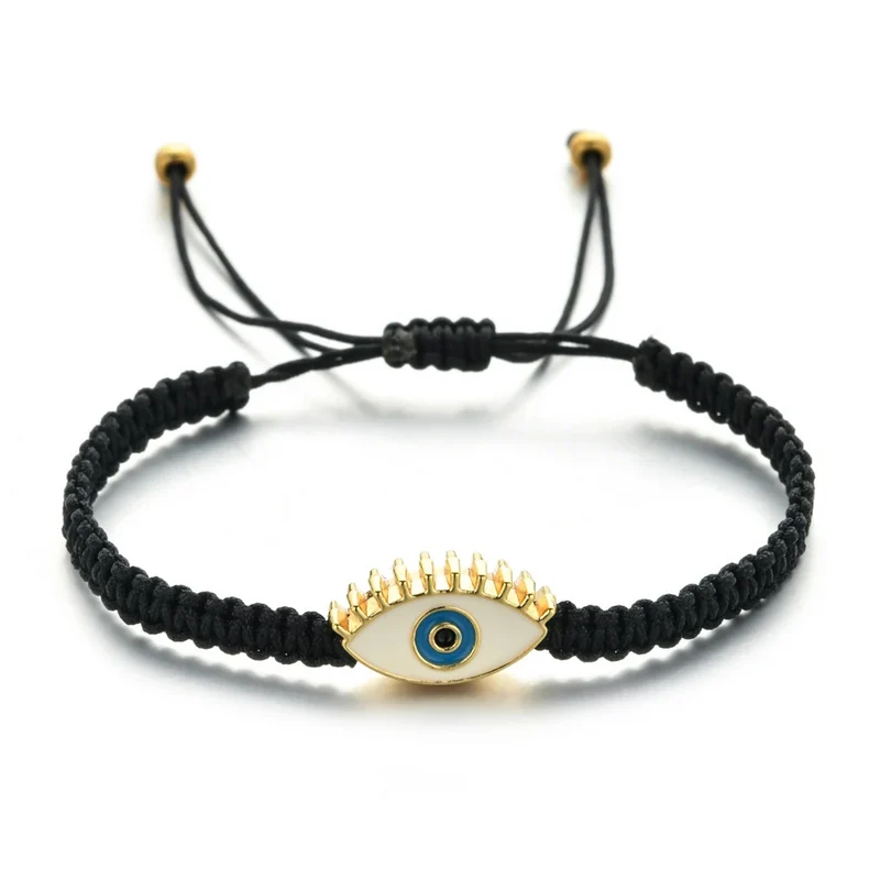 Bracelet Œil Grec Noir