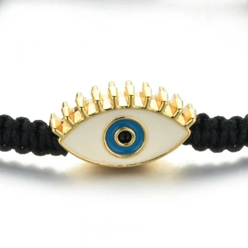Bracelet Œil Grec Noir