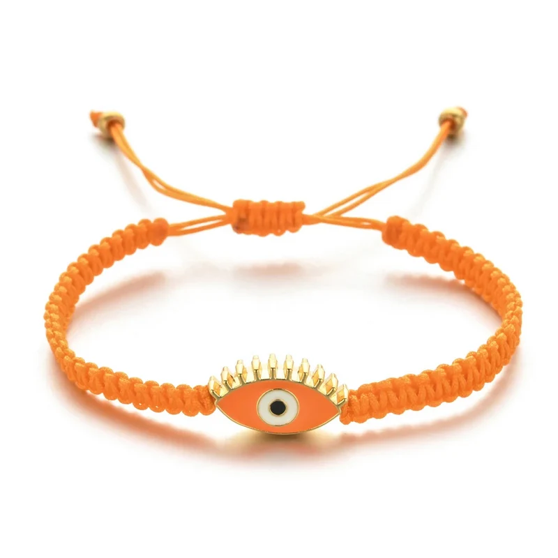Bracelet Œil Grec Orange