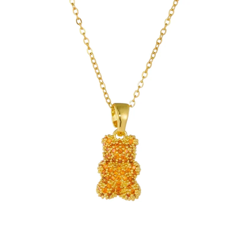 Collier Ourson Bonbon