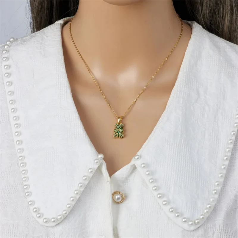 Collier Ourson Bonbon