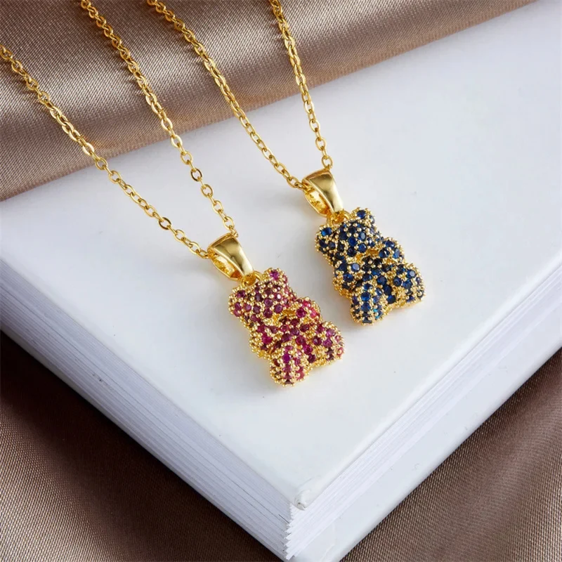 Collier Ourson Bonbon