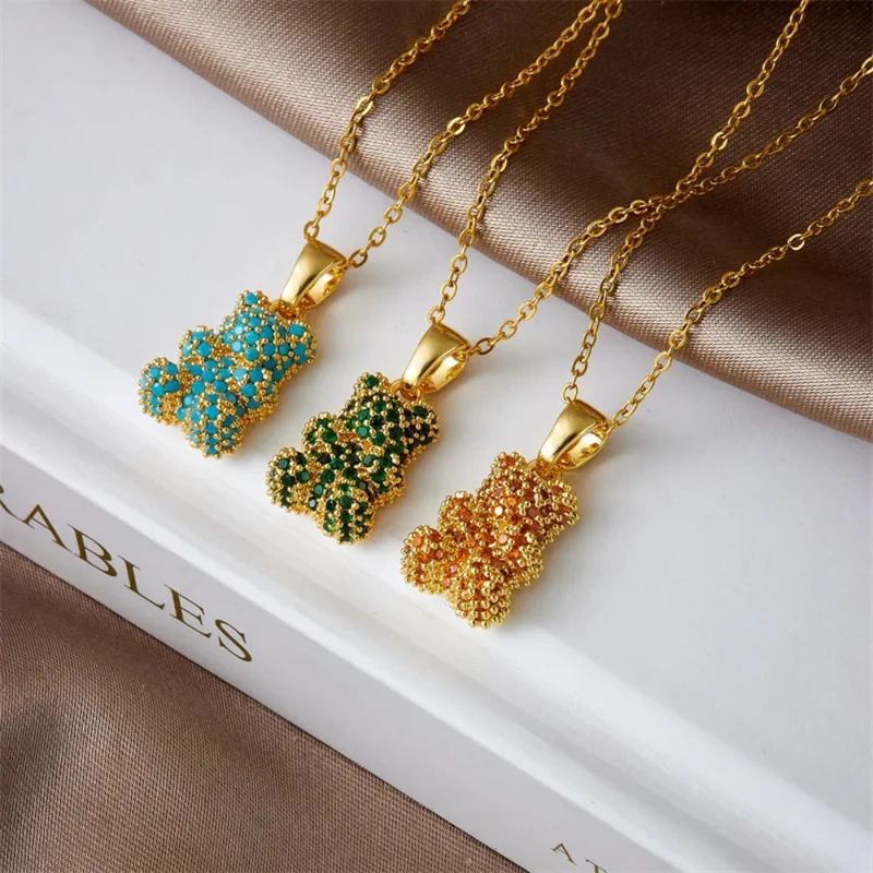 Collier Ourson Bonbon