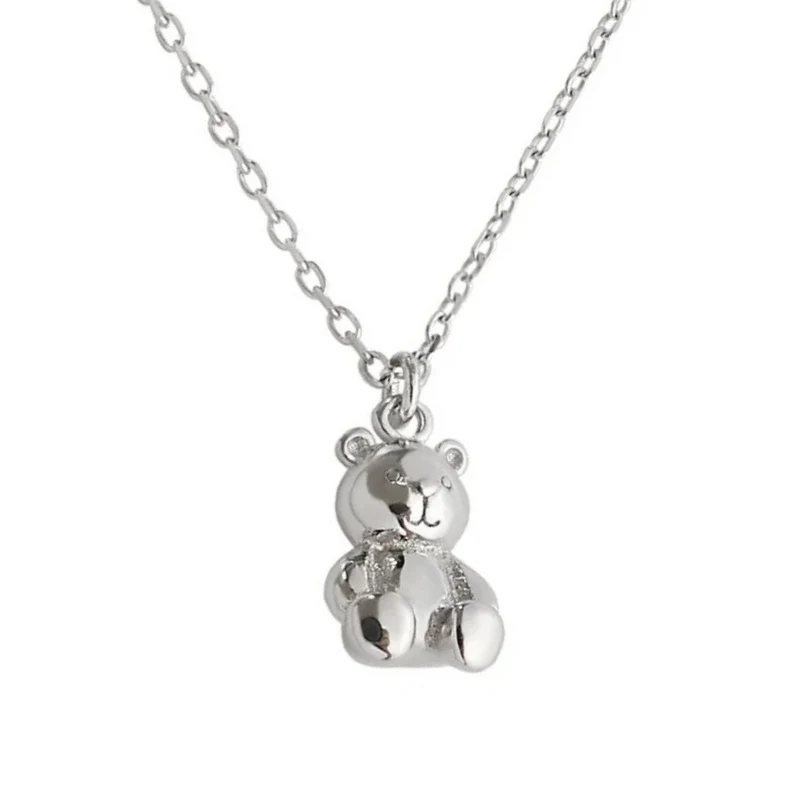 Collier Ourson Acier Inoxydable