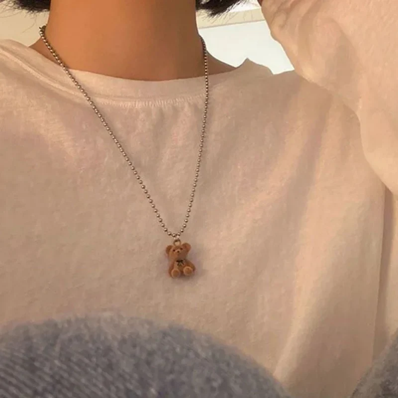 Collier Ours en Peluche