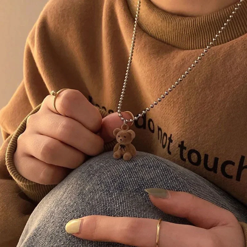 Collier Ours en Peluche
