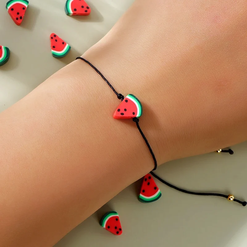 Bracelet Fil Pastèque