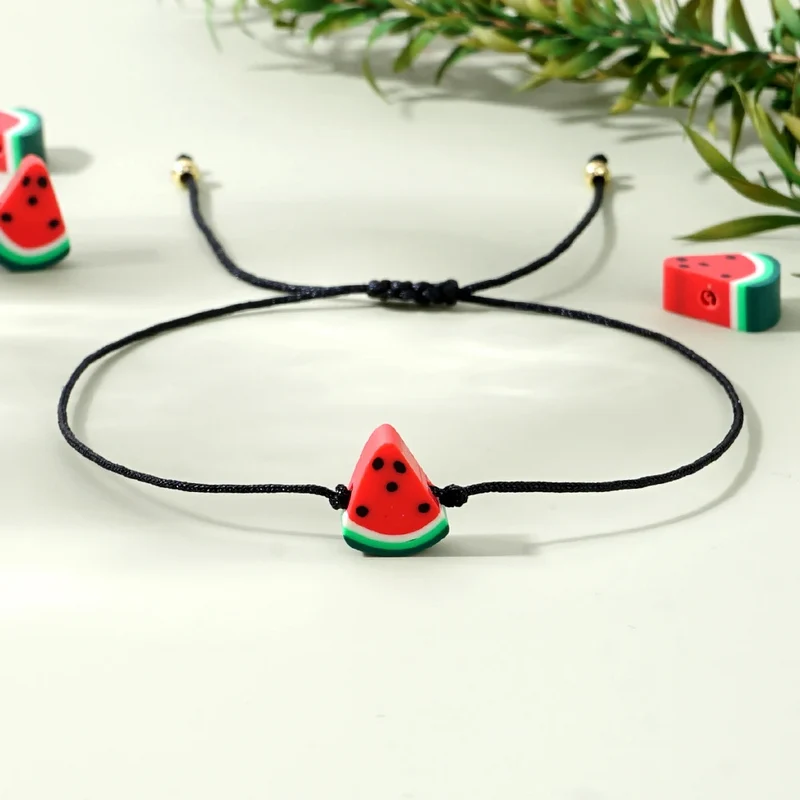 Bracelet Fil Pastèque