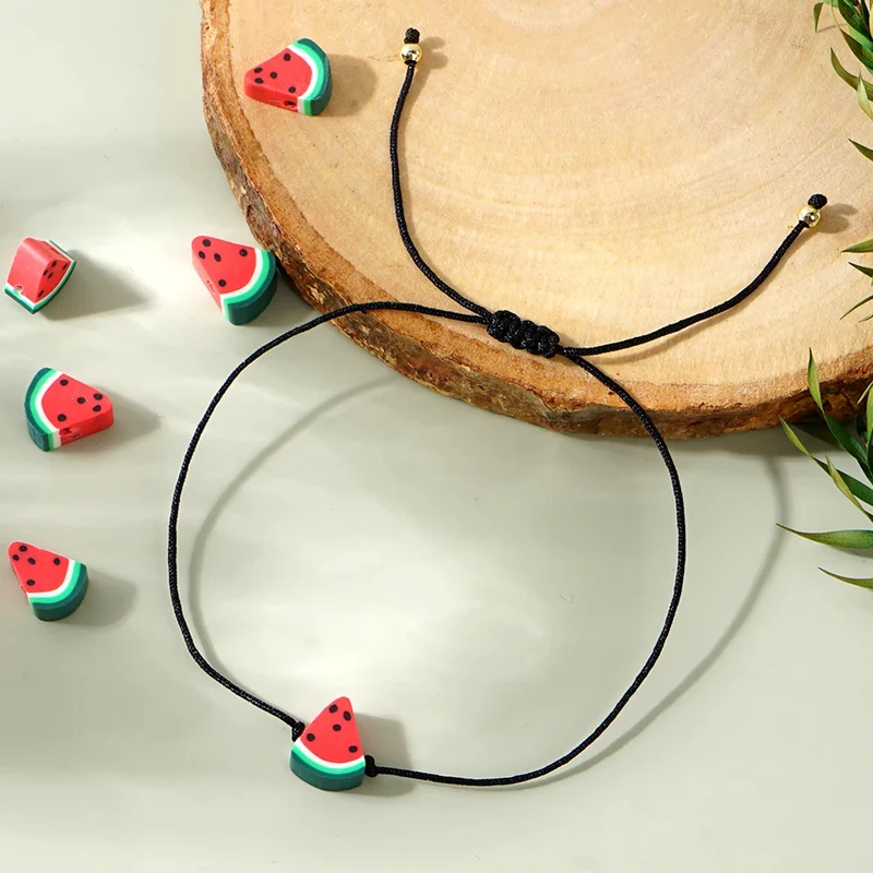 Bracelet Fil Pastèque