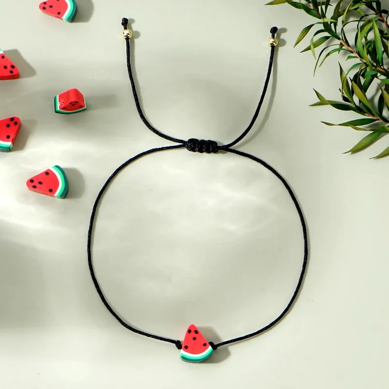 Bracelet Fil Pastèque