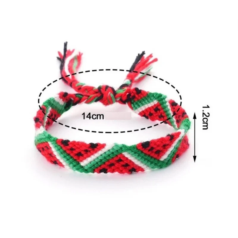 Bracelet Brésilien Pastèque