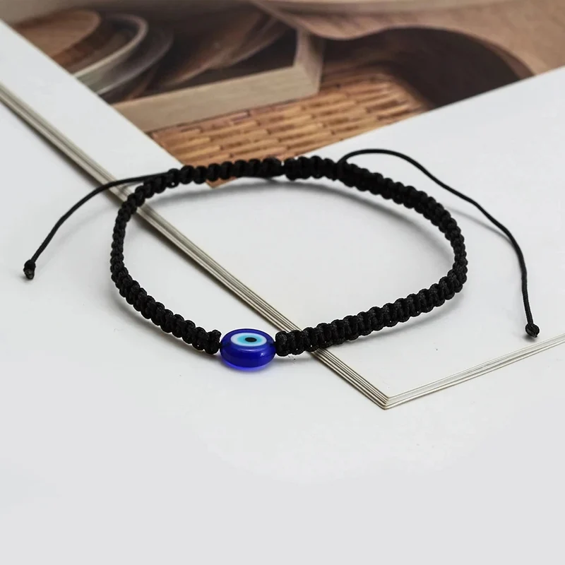 Bracelet Œil Cordon Noir